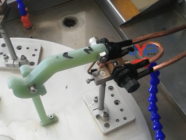 紫銅管與黃銅塊焊接