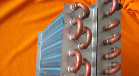 冷凝器高頻加熱