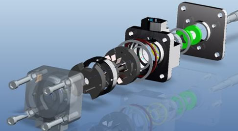葉片泵零件感應加熱